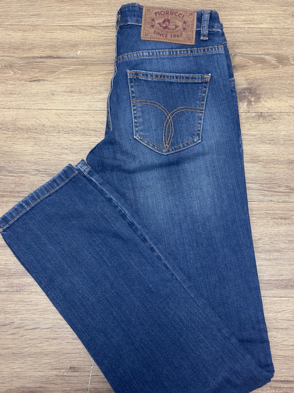 Fiorucci Women’s Straight Leg Jeans - Blue Denim